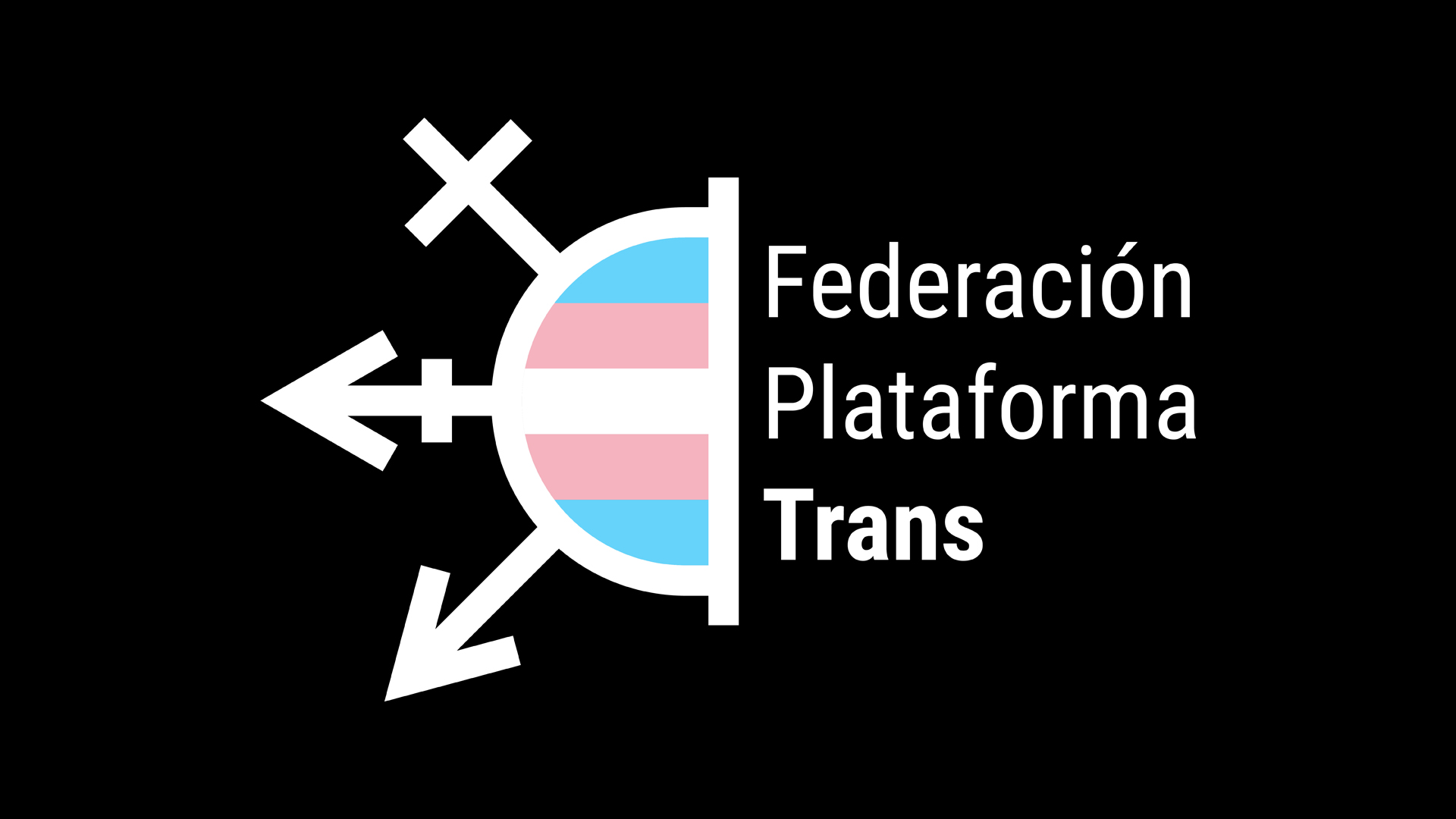 imagotipo principal en negativo para aplicar en fondos oscuros